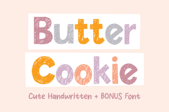 Butter Cookie: A Playful Font for Creative Publishing