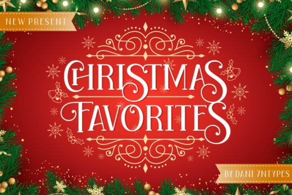 Christmas Favorites Display Font Review