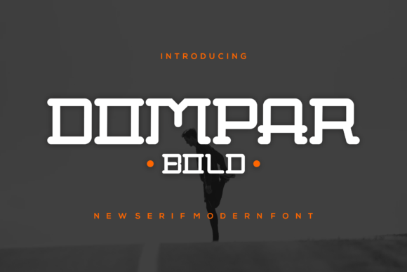 Dampar: A Modern Display Font for Web Design