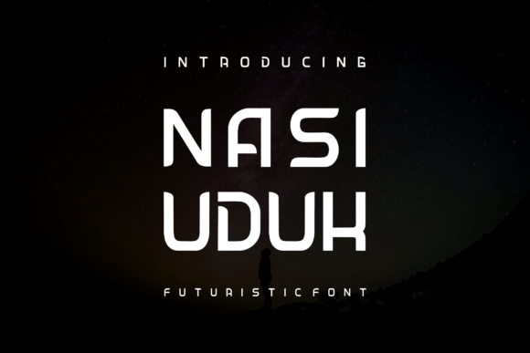 Discover Nasi Uduk: A Modern Display Font for Editorial Design