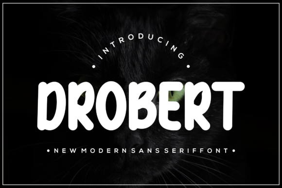 Drobert Font for Handmade Creations