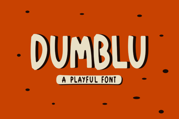 Dumblu Font for Web Design: A Modern Display Typeface