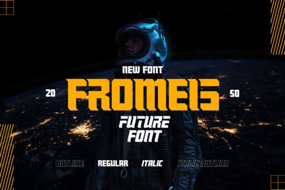 Fromeis: A Bold Display Font for Modern Marketing