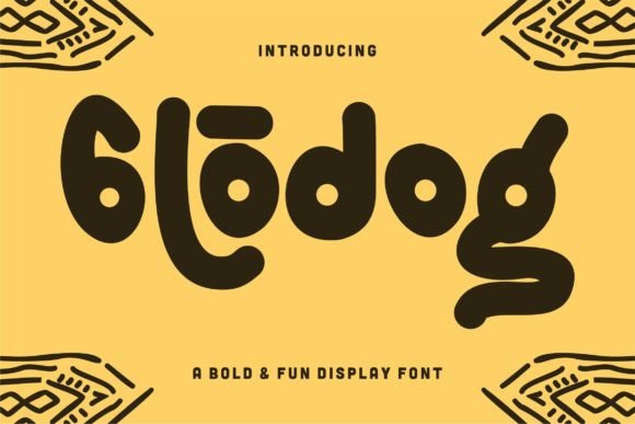 Glodog: A Display Font for Bold Branding and Visual Impact