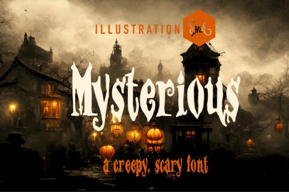 How Mysterious Font Elevates Branding with Spooky Elegance