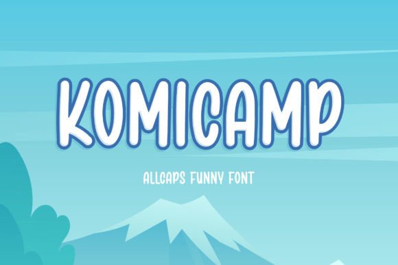 Komicamp Font for Modern Web Design