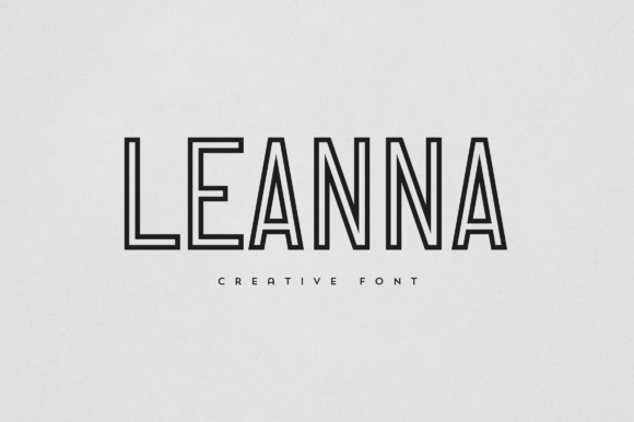 Leanna: A Display Font That Elevates Branding