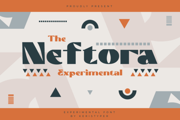 Neftora: A Modern Display Font for Bold Branding
