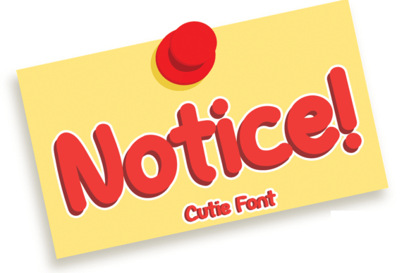Notice Font for Editorial Design and Creative Projects