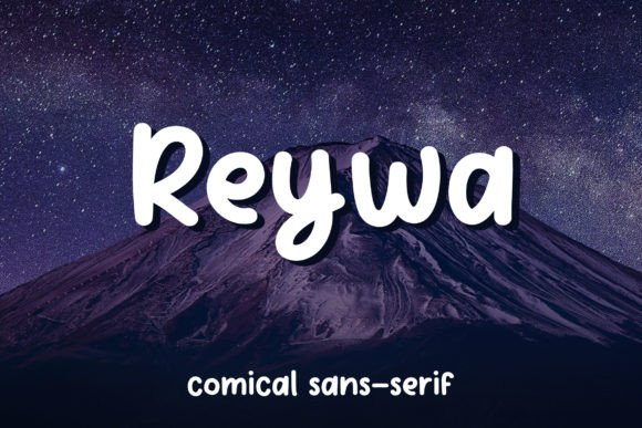 Reywa: A Bold and Rounded Display Font for Modern Branding