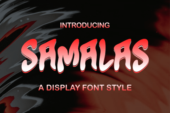 Samalas Font for Handmade Creations