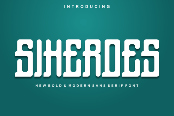 Siheroes Font for Editorial Design and Creative Projects