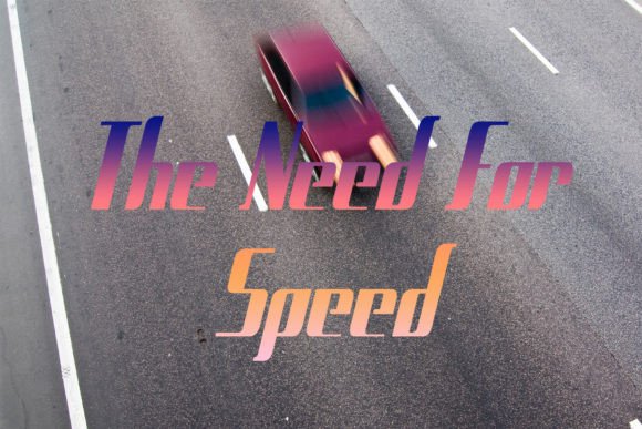 The Need for Speed Font Review for Web Design