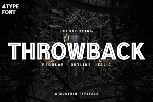 Throwback Font for Bold Digital Branding