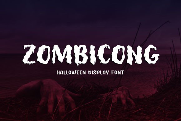 Zombicong: A Spooky Display Font for Web Design